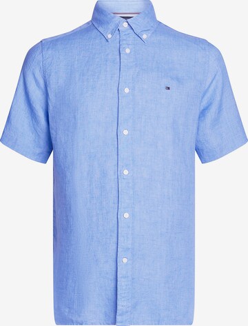 Chemise TOMMY HILFIGER en bleu : devant