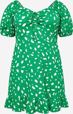 Dorothy Perkins Curve Sukienka w kolorze zielony: przód