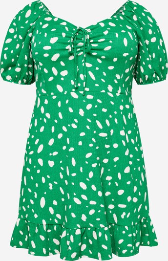 Dorothy Perkins Curve Dress in Green / White, Item view
