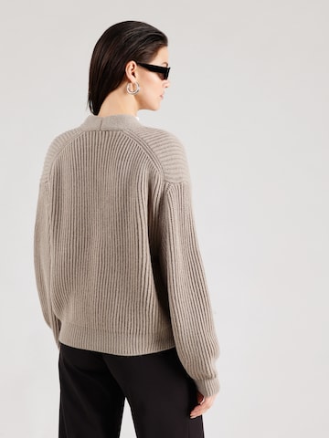 DRYKORN Knit cardigan 'COOPIE_2' in Brown