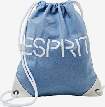 ESPRIT Gym Bag in Blue: front