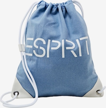 ESPRIT Gym Bag in Blue: front