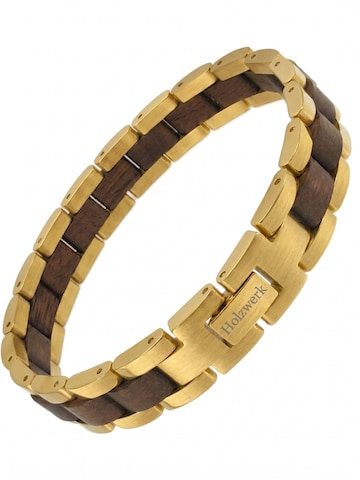 Holzwerk - Pulsera 'LEHNSEE' en oro: frente