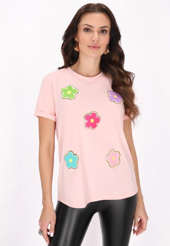 faina Shirt 'Fashion Look' in Pink: front