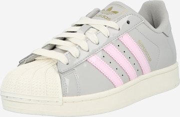 pilka ADIDAS ORIGINALS Sportbačiai be auliuko 'SUPERSTAR II': priekis