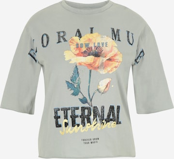 Tricou 'ONLLUCY' de la Only Petite pe verde: față