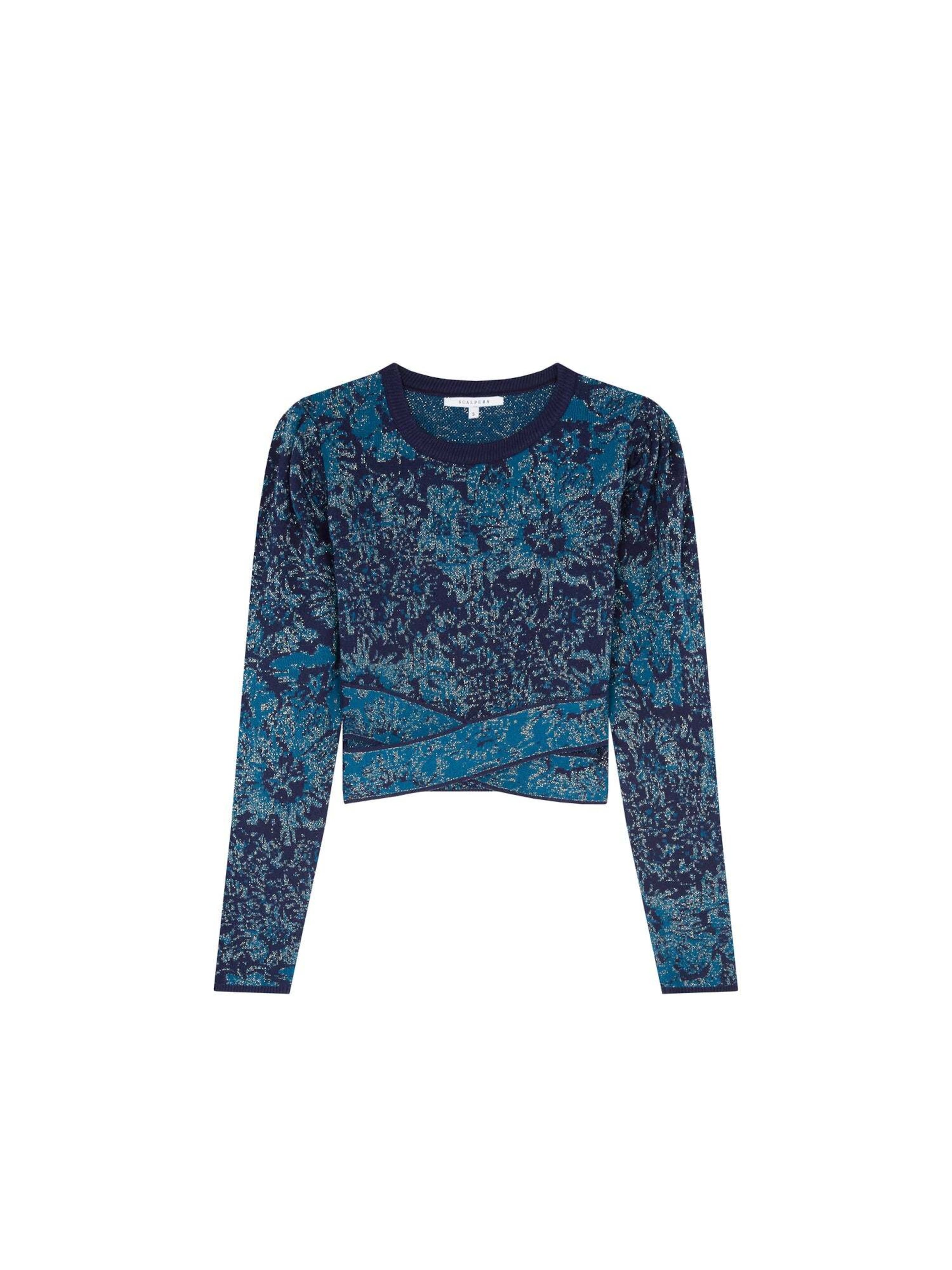 Scalpers Свитер в Синий: спереди
