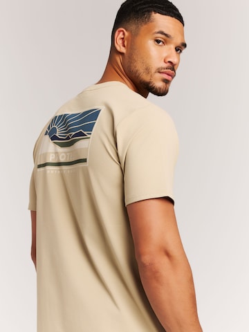 PROTEST Shirt 'PRTTarrant'‌‌‌‌‌‌‌‌ in Braun