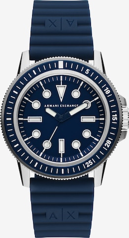 ARMANI EXCHANGE Analog Watch in Blue: front