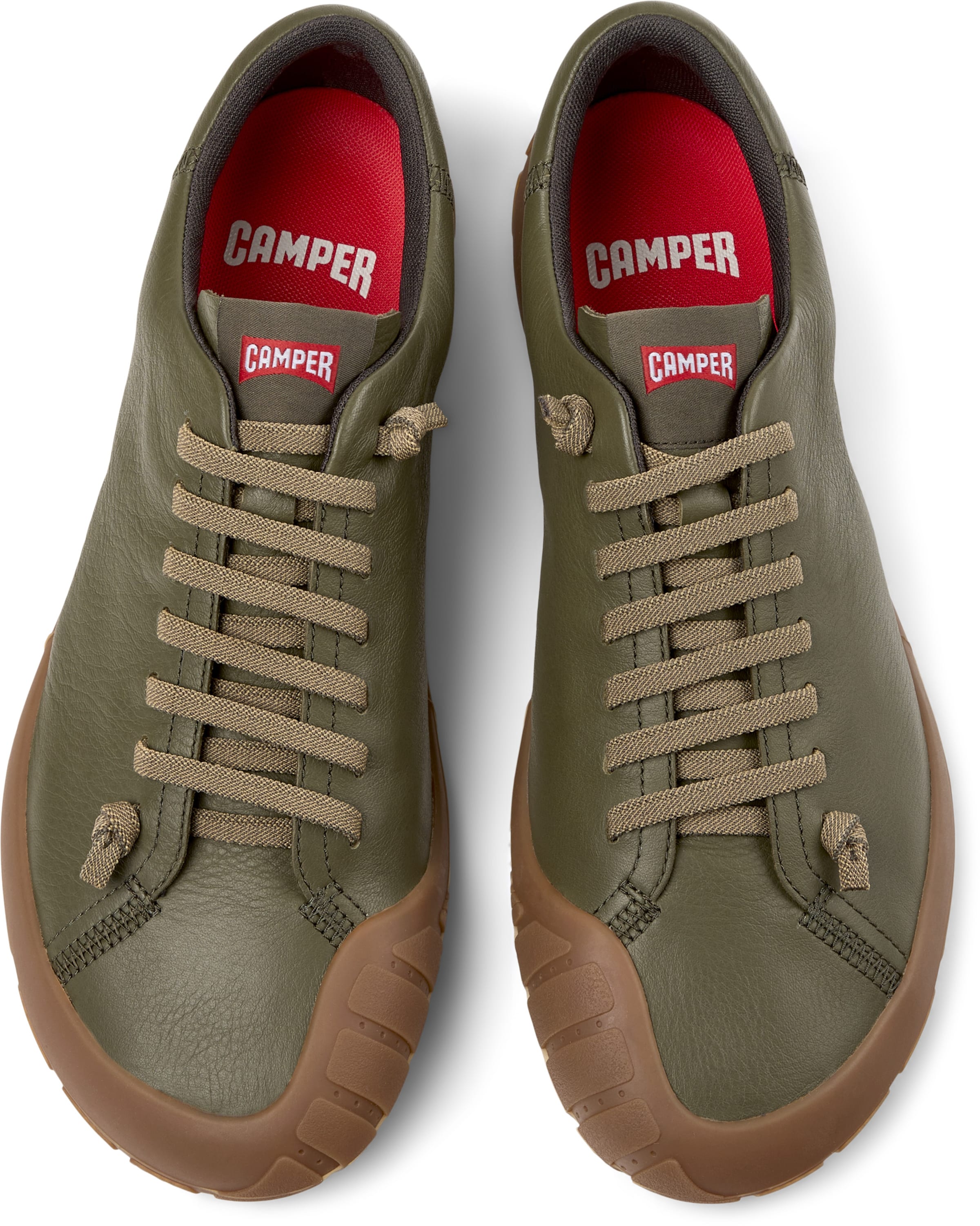 Baskets basses 'Peu Path+' CAMPER en vert