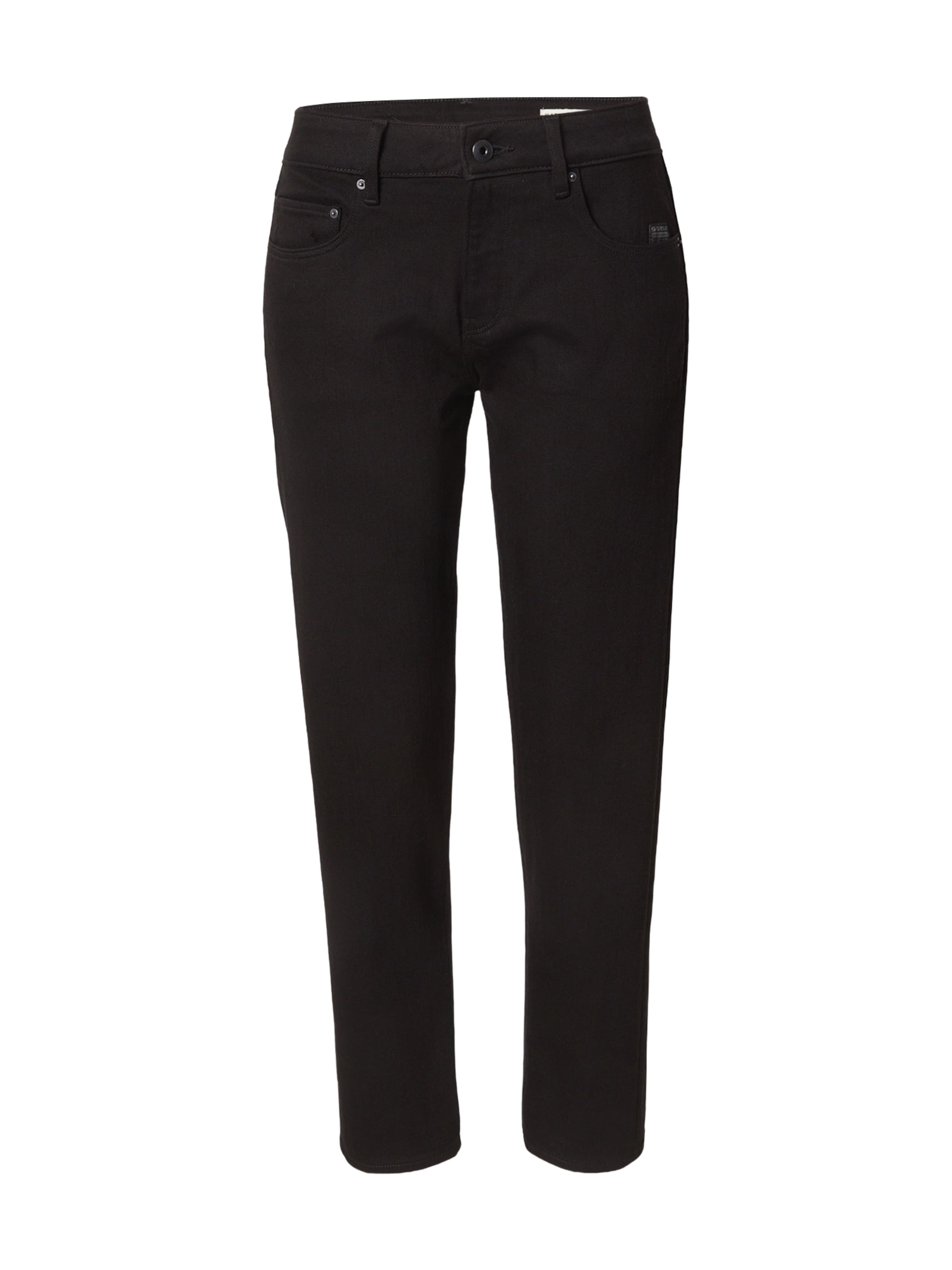 G-STAR - Tapered Vaquero 'Kate' en negro: frente