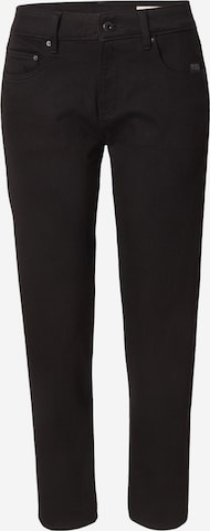 G-STAR Tapered Farkut 'Kate' värissä musta: etupuoli