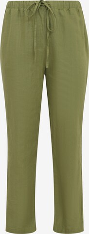 Yoek Loose fit Pants in Green: front