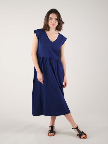 Robe d’été 'AYNA' Deeluxe en bleu : devant