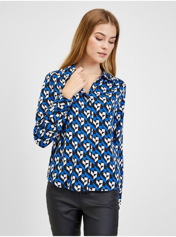 Orsay Blouse in Blue: front