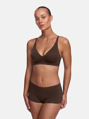 cfab (formerly creamy fabrics) Push-up BH 'Comfort Push-Up BH'‌‌‌‌‌‌‌‌ in Braun