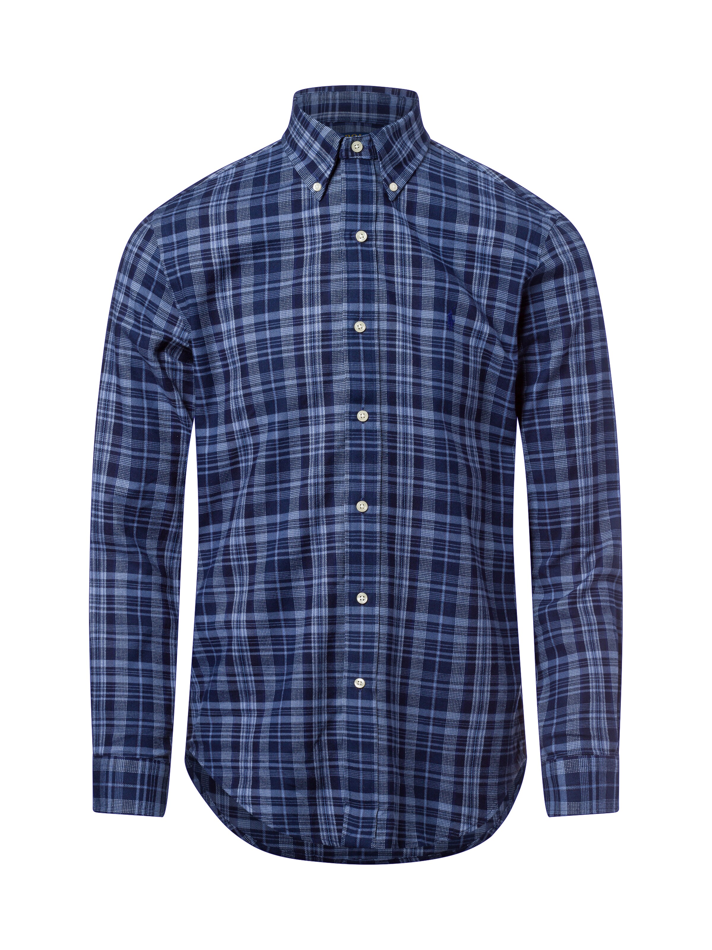 Coupe regular Chemise Polo Ralph Lauren en bleu : devant