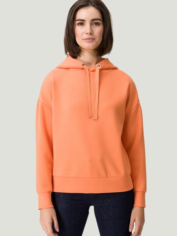zero Sweatshirt in Oranje: voorkant