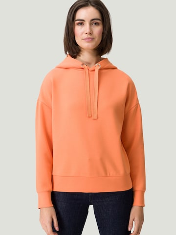zero Sweatshirt in Oranje: voorkant