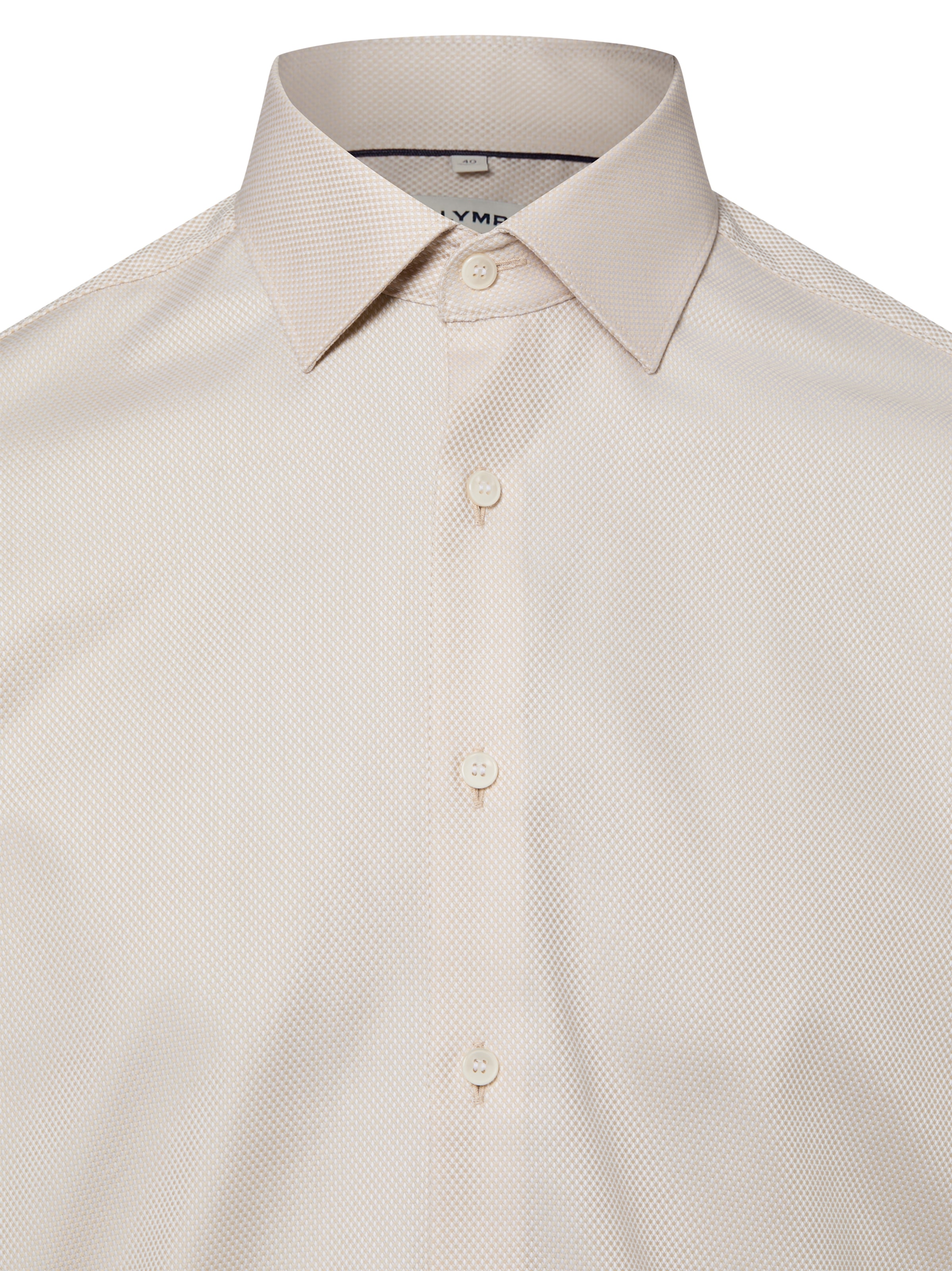OLYMP Regular Fit Hemd in Beige