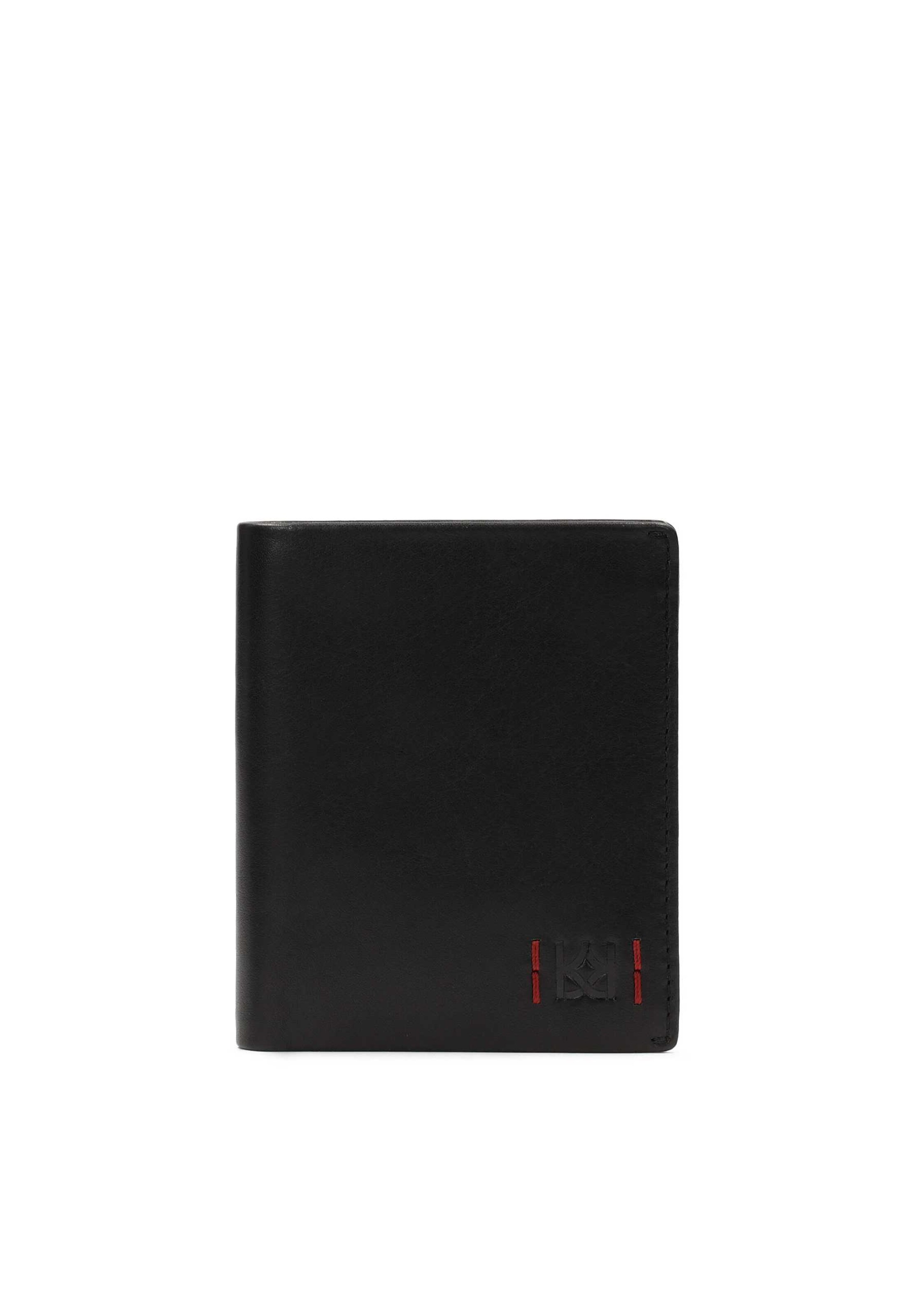 Kazar Wallet in Black: front