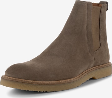 Shoe The Bear Chelsea Boots 'KIP' in Brown: front
