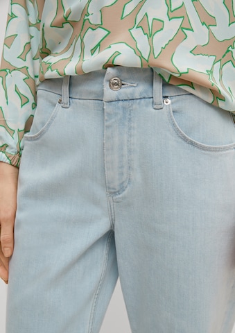 COMMA Regular Jeans in Blau