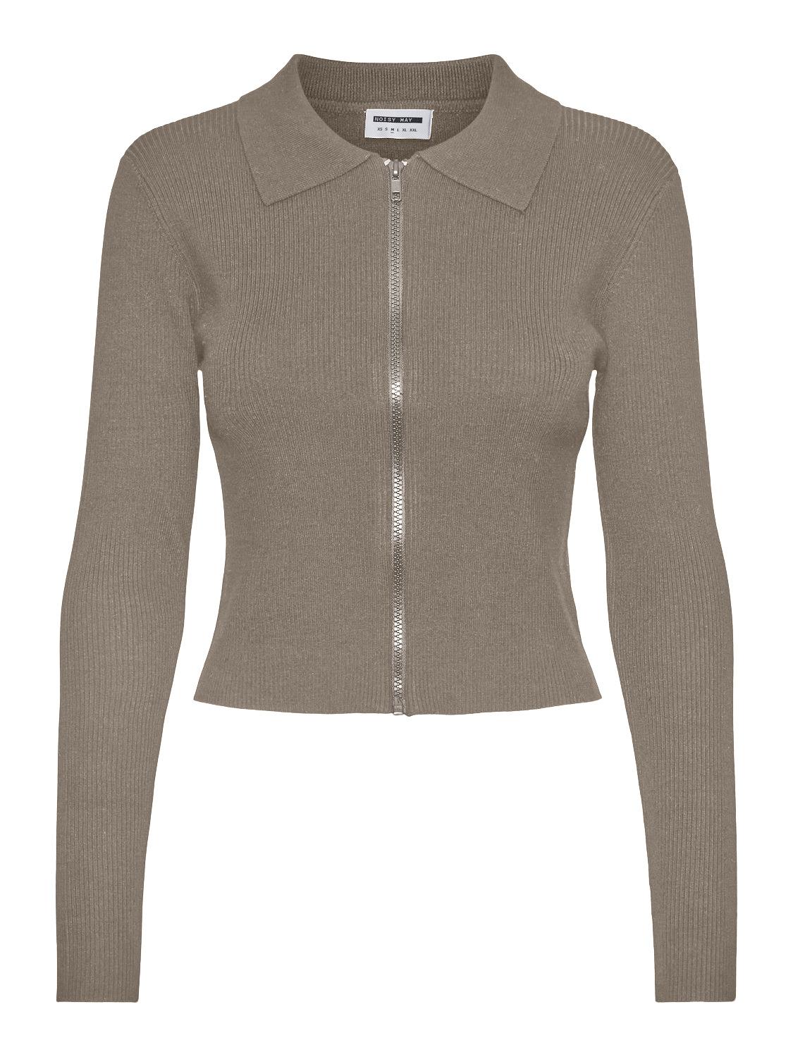 Donna Pullover e cardigan Noisy may Giacchetta in Greige Donna Pullover e cardigan Noisy may Giacchetta in Greige