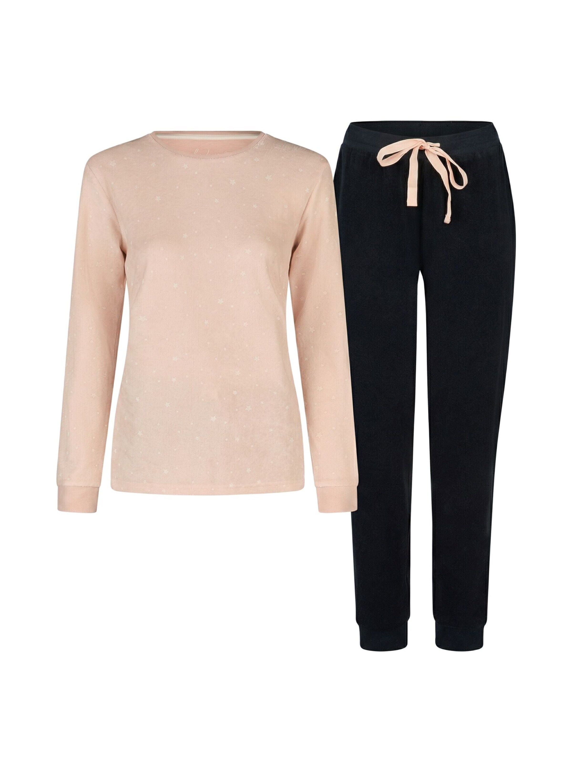 By Louise Pajama 'by Louise Women's Terry Cloth Pyjamas Sleepwear Long Nightwear' in Mixed colours: front