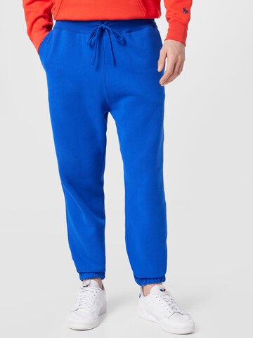 Polo Ralph Lauren Lużny krój Spodnie w kolorze niebieski: przód