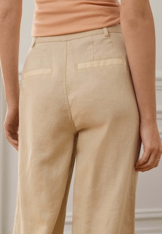 Pepe Jeans - Pierna ancha Pantalón 'Katy' en beige