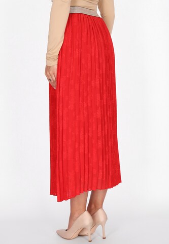 faina - Falda en rojo