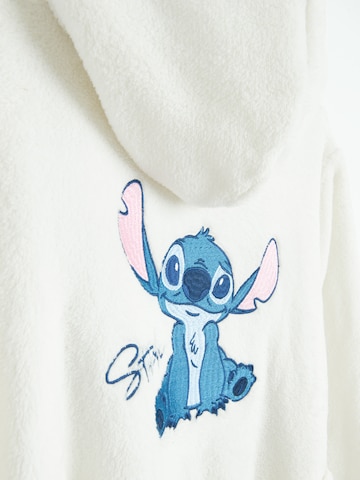 Accappatoio 'LILO&STITCH' di Cool Club in bianco