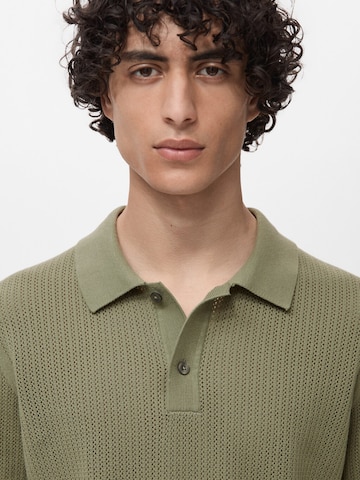 MANGO MAN Shirt in Green