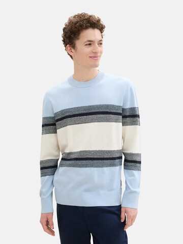 TOM TAILOR DENIM Sweater in Blue