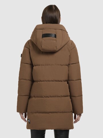 khujo Winterjacke 'Lola' in Braun