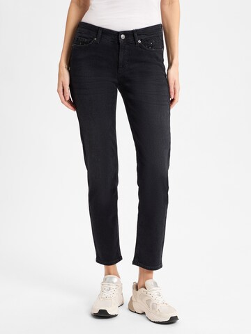 Cambio Slim fit Jeans 'Piper' in Black: front