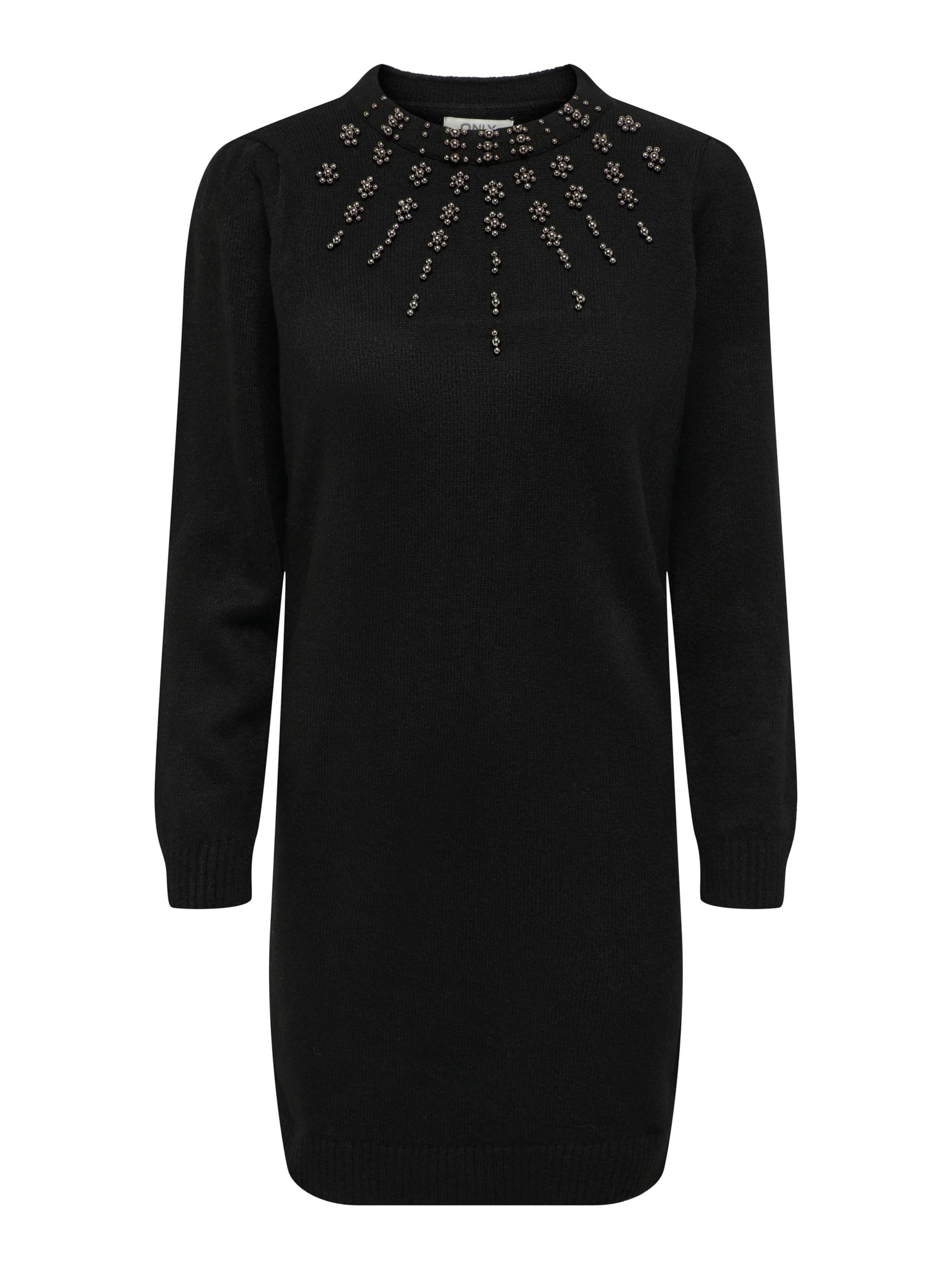 ONLY Pletené šaty 'BRIANNA' - Čierna: predná strana