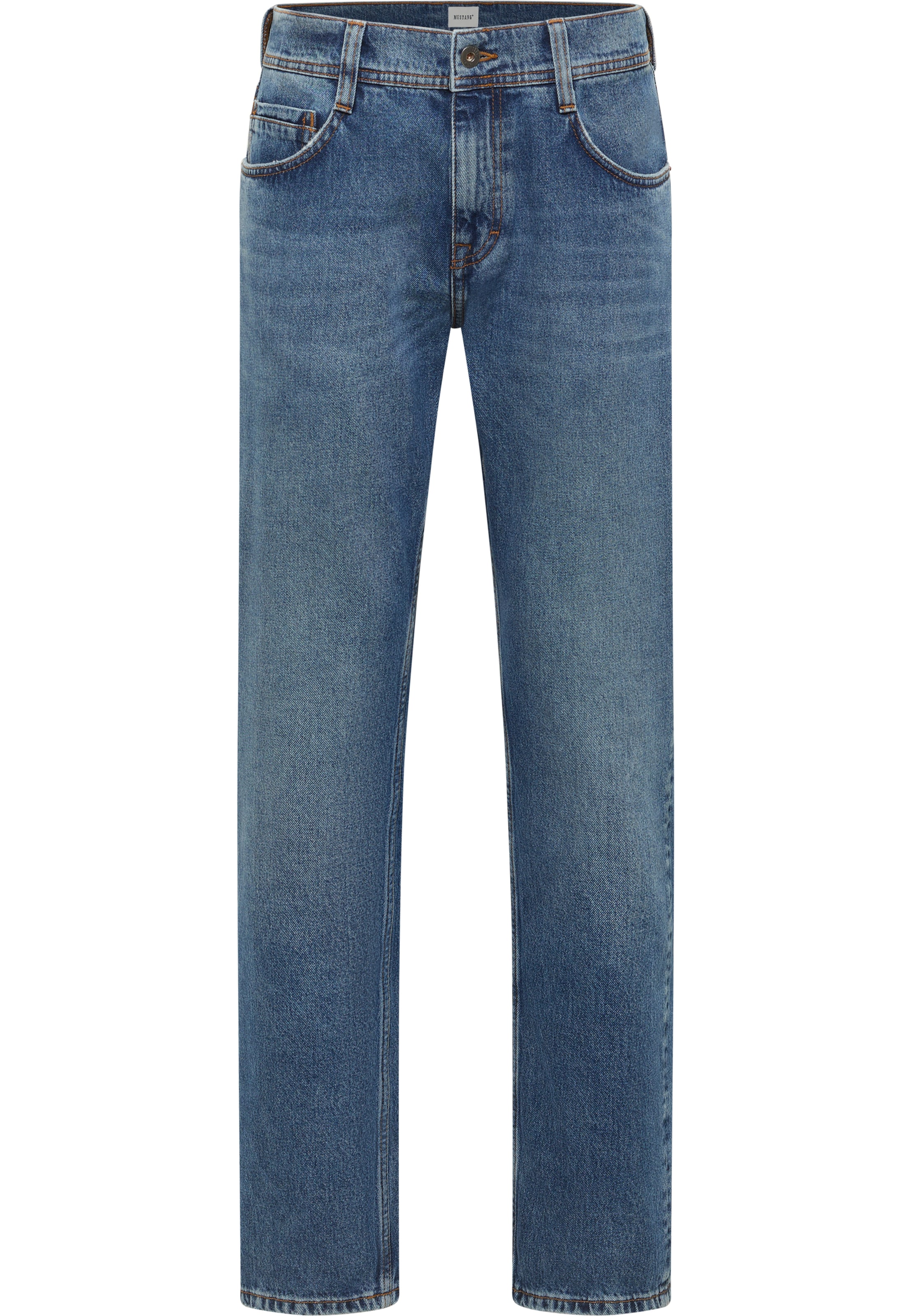 MUSTANG Loosefit Jeans in Blau: Vorderseite