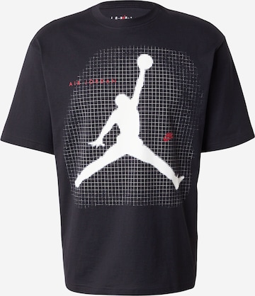 juoda Jordan Marškinėliai: priekis