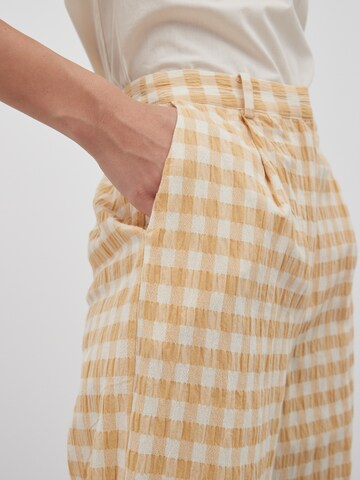 EDITED Wide Leg Hosen 'Lucca' in Beige