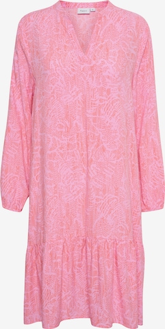 SAINT TROPEZ Jurk 'Lyng' in Roze: voorkant