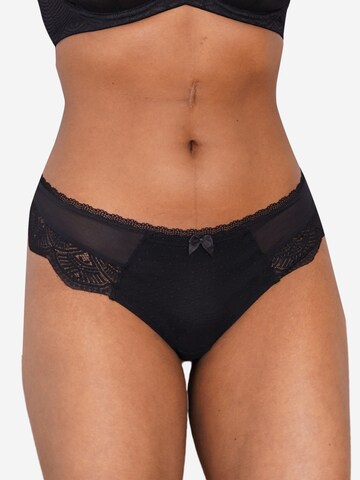 SugarShape Thong 'Clara' in Black: front