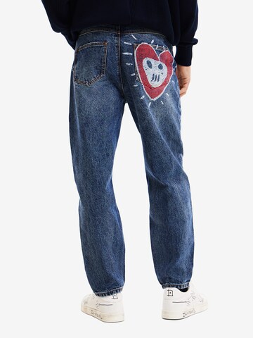 Desigual Tapered Jeans i blå