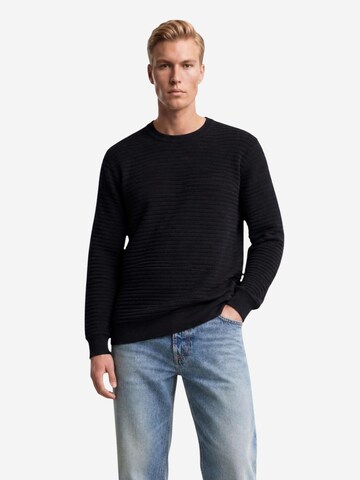 GUESS - Jersey 'MERTON' en azul: frente