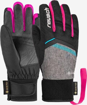 REUSCH Athletic Gloves 'Bolt SC GORE-TEX Junior' in Black: front