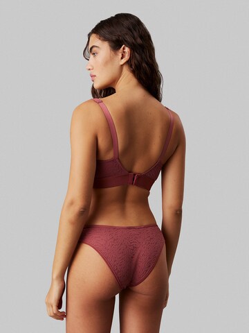 Calvin Klein Underwear Bralette Bra in Red
