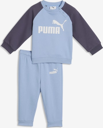 PUMA Jogginganzug 'Minicats Essentials' in Blau: Vorderseite