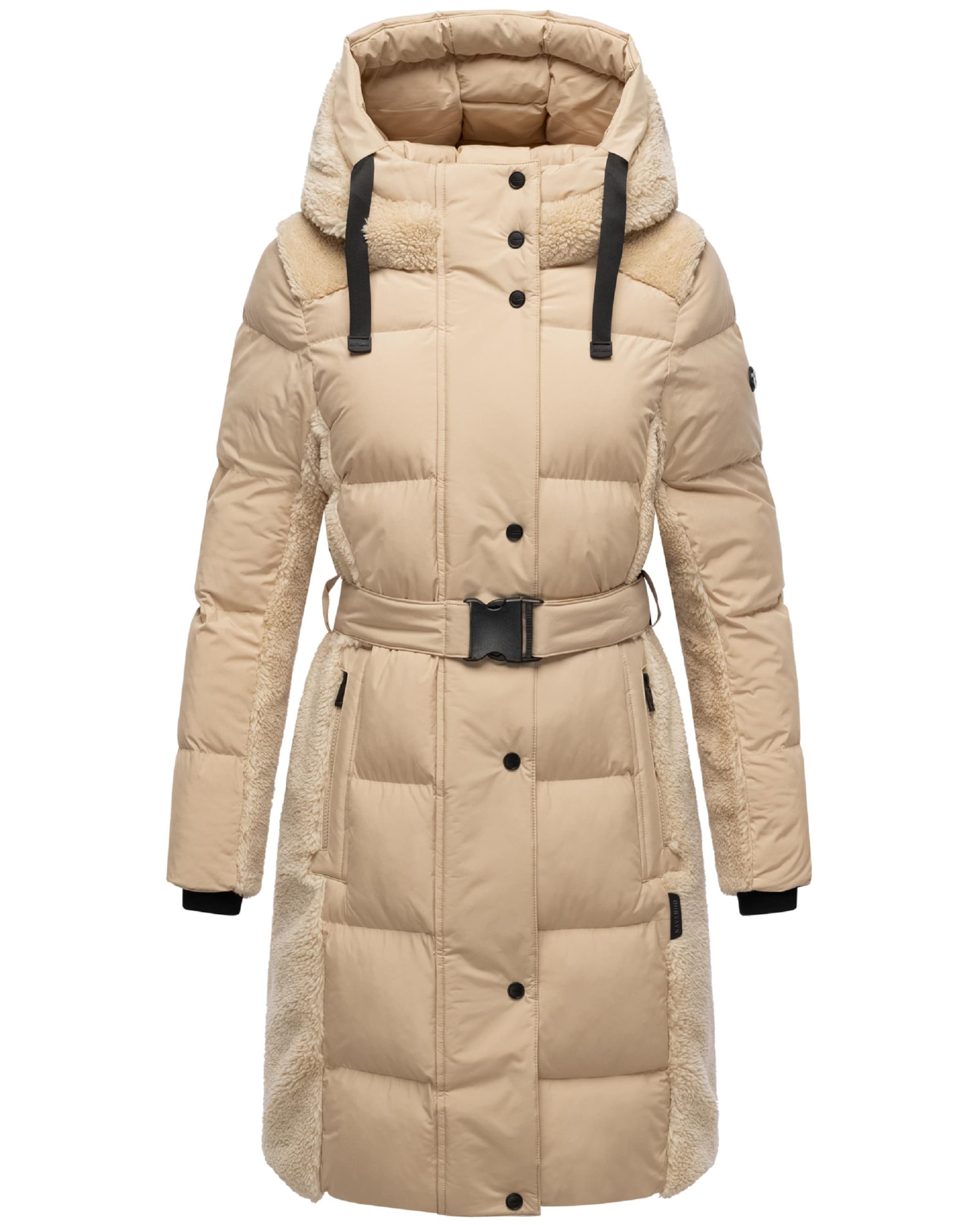 NAVAHOO Mantel in Beige: Vorderseite