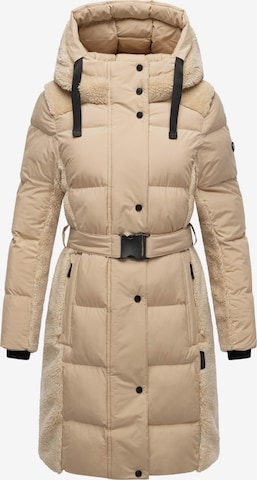 Manteau d’hiver NAVAHOO en beige : devant